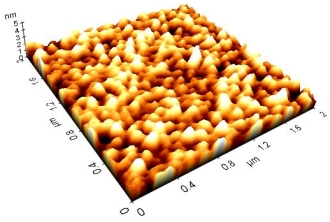 龍華科大奈米力學實驗室發展類鑽石膜之原子力顯微鏡圖