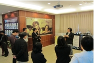 泰國KMUTT大學參訪團參觀龍華科大數位內容與多媒體研發中心