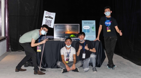 龍華科大遊戲系學生團隊，參加2020台北白晝之夜，展現技職生跨域學習、勇敢創新精神。
