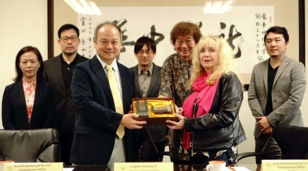 龍華科大與瑞士當代藝術學院(EPAC)簽訂合作備忘錄，共同培育多媒體設計人才。