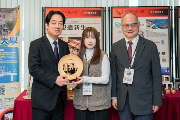 龍華科大邱詠絜獲教育部海外圓夢基金，暑期將赴法、菲展開海外永續之旅。