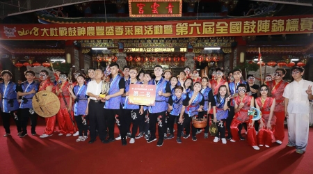 龍華科大龍韻鼓陣社，勇奪2018全國鼓陣大賽，創意鼓藝錦標賽公開組亞軍。