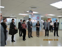 北京財貿職業學院參訪團參觀三創中心