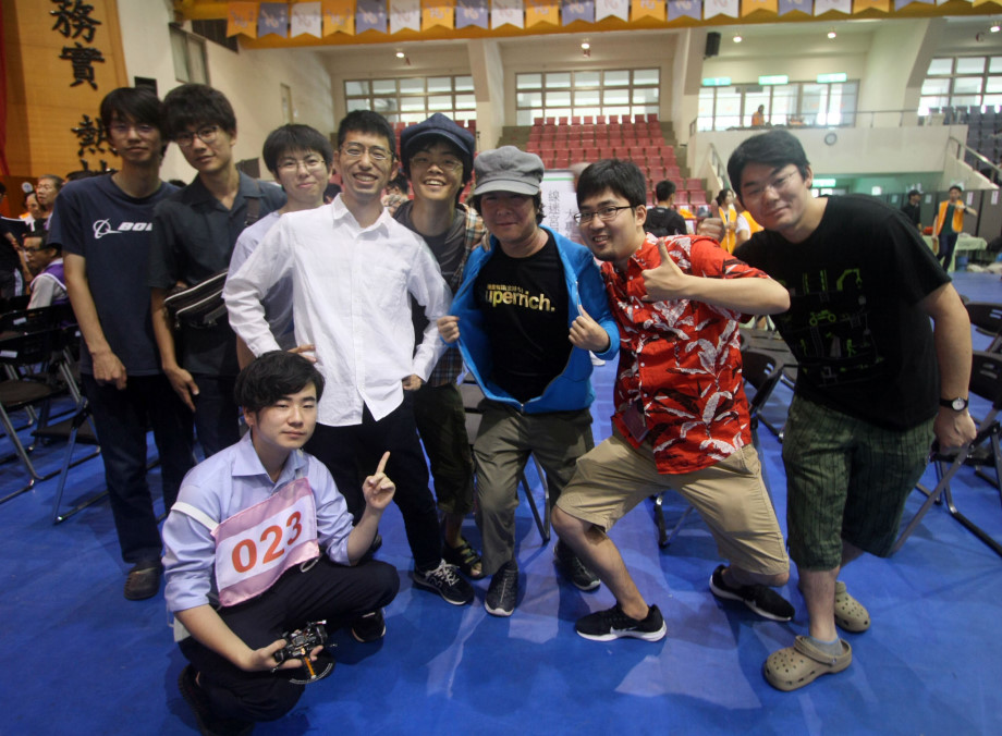 日本年輕選手組隊來台參加競賽。