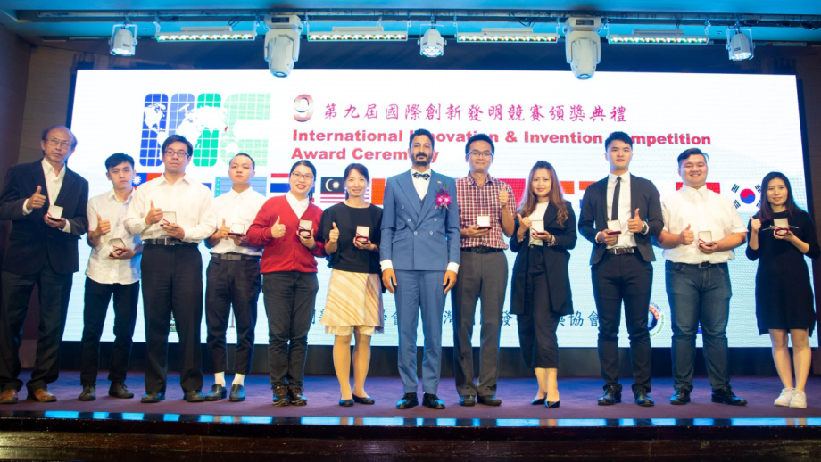龍華科大參加2018 IIIC國際創新發明競賽，總計奪得5金6銀，展現雄厚研發實力。