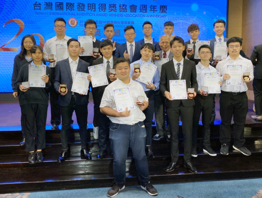 龍華科大參加2019 IIIC國際創新發明競賽，勇奪8金7銀3銅佳績，展現雄厚研發實力。