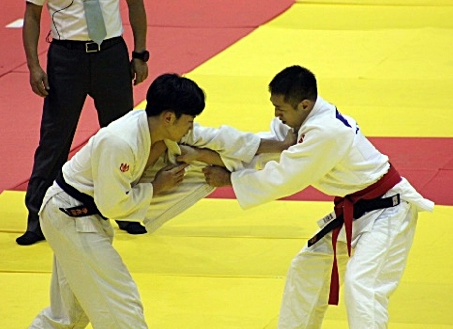 李兆翔同學在柔道比賽表現相當出色。