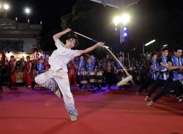 陳為鎮加入龍華宋江陣社團後，宋江陣如虎添翼，總能在比賽中加分添彩。