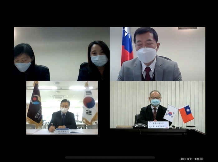 私立科大校院協進會與韓國專門大學教育協議會簽訂合作備忘錄，促進技職教育交流。
