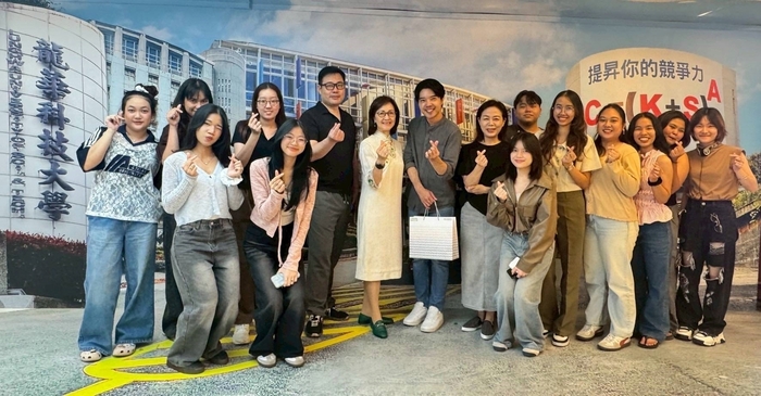 泰國曼谷大學師生蒞臨龍華科大遊戲系，展開為期一週的專業課程學習與文化交流。