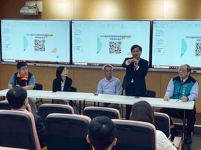 桃市智慧產業學院吳天勝院長鼓勵企業與學界積極攜手合作,共創轉型新契機。圖片