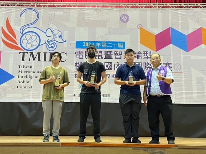 Students from the Department of Electronics at LHU’s five-year program were awarded first place in the high school and vocational school category for the "Robotrace."