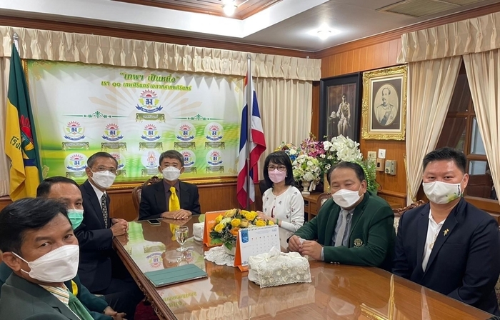 泰國高中聯盟對龍華科大優質辦學成果高度肯定。