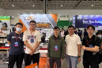 台北國際自動化工業大展 龍華科大機器人系統整合團隊 展現產學合作成果與智慧製造能量圖片