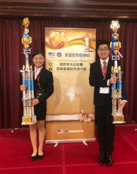 MNS國際菁英盃，龍華學子包辦2冠2亞2季軍1菁英獎及1佳作，並獲得最佳團隊精神獎。