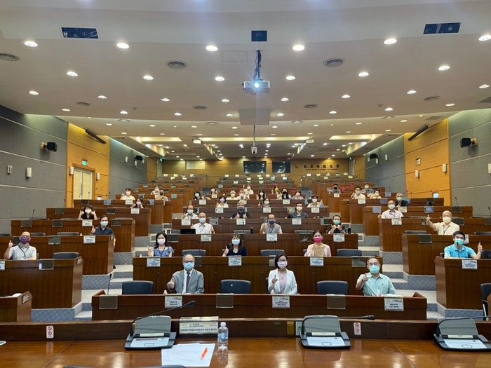 北二區大專校院第一次全體學務長會議與會人員合影。