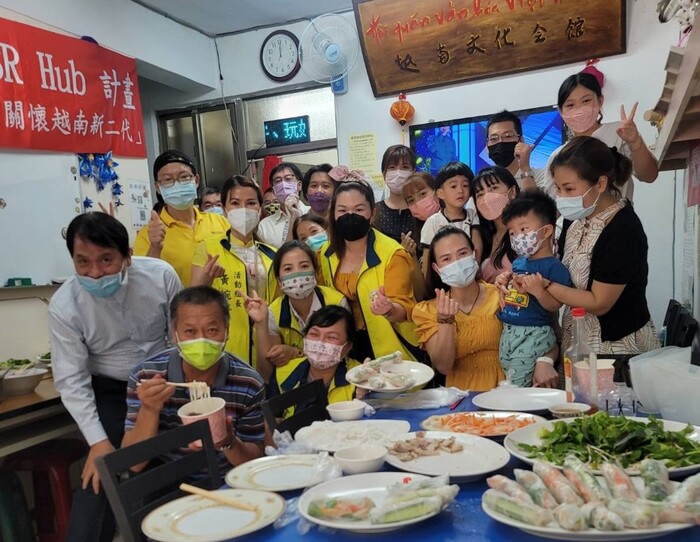 龍華科大USR計畫促進族群共好,「祖肇越南祭雄王—越式經典美食文化」好驚豔。