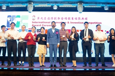 龍華科大參加2018 IIIC國際創新發明競賽，總計奪得5金6銀，展現雄厚研發實力。