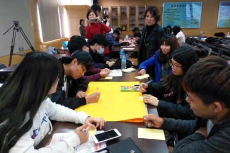 新北市樹林區公所在龍華科大，舉辦參與式預算說明及實務演練，邀請龍華師生體驗預算編製實務。